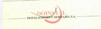 DOINSTAL INSTALACIONES Y MONTAJES, S.A