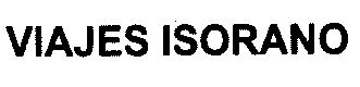 VIAJES ISORANO