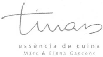 TINARS ESSENCIA DE CUINA MARC & ELENA GASCONS