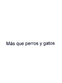 MAS QUE PERROS Y GATOS