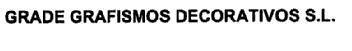 GRADE GRAFISMOS DECORATIVOS S.L