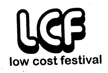 LCF LOW COST FESTIVAL