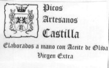 PICOS ARTESANOS CASTILLA ELABORADOS A MANO CON ACEITE DE OLIVA VIRGEN EXTRA
