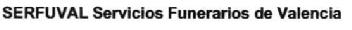 SERFUVAL SERVICIOS FUNERARIOS DE VALENCIA