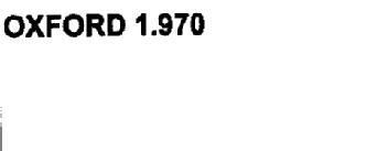 OXFORD 1.970