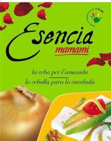 ESENCIA MAMAMI LA CEBA PER L'AMANIDA LA CEBOLLA PARA LA ENSALADA