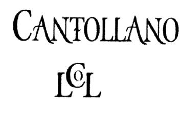 CANTOLLANO LCOL