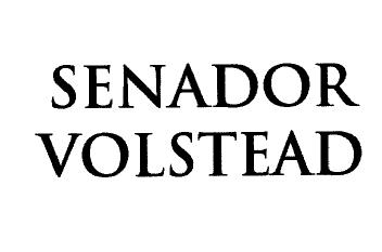 SENADOR VOLSTEAD