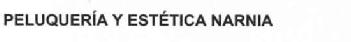 PELUQUERIA Y ESTETICA NARNIA