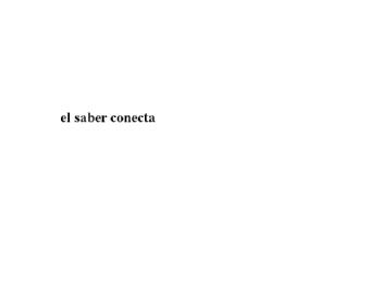 EL SABER CONECTA