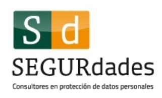 SD SEGURDADES CONSULTORES EN PROTECCION DE DATOS PERSONALES