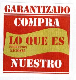 GARANTIZADO COMPRA LO QUE ES NUESTRO PRODUCION NACIONAL