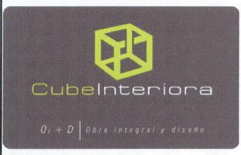 CUBEINTERIORA OI + D OBRA INTEGRAL Y DISEÑO