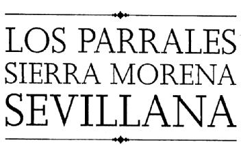 LOS PARRALES SIERRA MORENA SEVILLANA