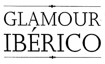 GLAMOUR IBERICO