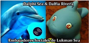 DALPHI SEA & DALFIA RIVERA EMBAJADORES SOCIALES DE LUKMAN SEA