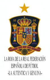 LA ROJA DE LA REAL FEDERACION ESPAÑOLA DE FUTBOL LA AUTENTICA Y GENUINA