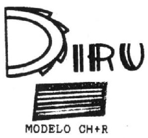 DIRU MODELO CH+R