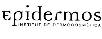 EPIDERMOS INSTITUT DE DERMOCOSMETICA