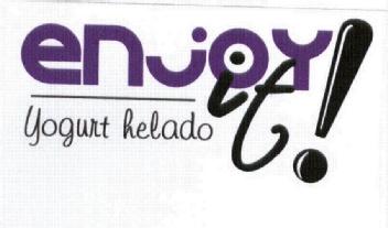 ENJOY IT YOGURT HELADO