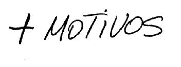+ MOTIVOS