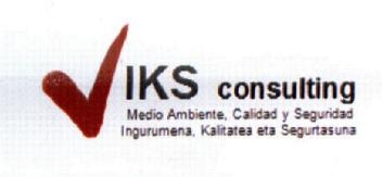 IKS CONSULTING MEDIO AMBIENTE, CALIDAD Y SEGURIDAD INGURUMENA, KALITATEA ETA SEGURTASUNA