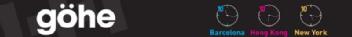 GOHE BARCELONA HONG KONG NEW YORK