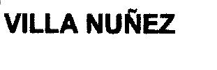 VILLA NUÑEZ