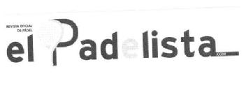 REVISTA OFICIAL DE PADEL EL PADELISTA.COM