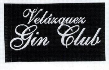 VELAZQUEZ GIN CLUB