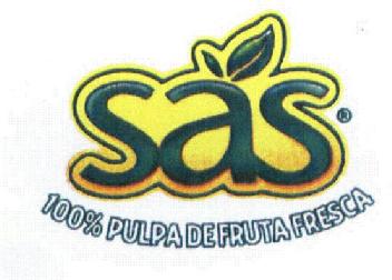 SAS 100% PULPA DE FRUTA FRESCA