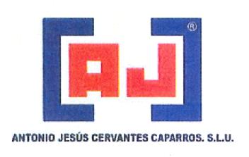 AJ ANTONIO JESUS CERVANTES CAPARROS. S.L.U
