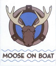MOOSE ON BOAT