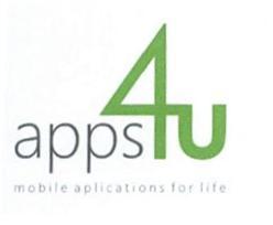 APPS4U MOBILE APLICATIONS FOR LIFE