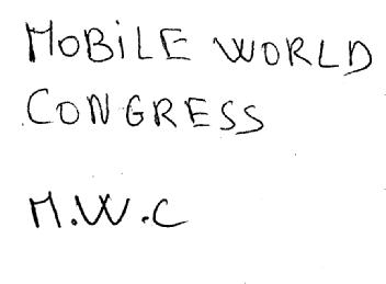 MOBILE WORLD CONGRESS M.W.C