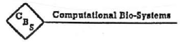 CBS COMPUTATIONAL BIO-SYSTEMS
