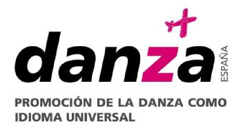 DANZA ESPAÑA PROMOCION DE LA DANZA COMO IDIOMA UNIVERSAL