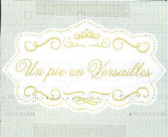 UN PIE EN VERSAILLES