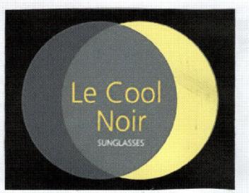 LE COOL NOIR SUNGLASSES