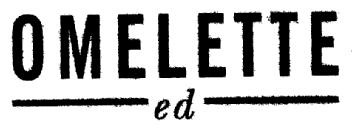 OMELETTE ED