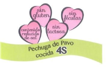 PECHUGA DE PAVO COCIDA 4S
