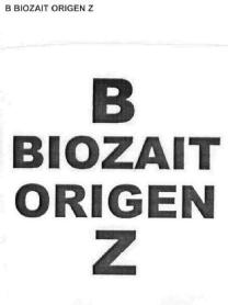 B BIOZAIT ORIGEN Z