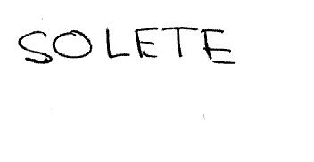 SOLETE