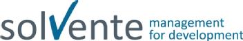 SOLVENTE MANAGEMENT FOR DEVELOPMENT