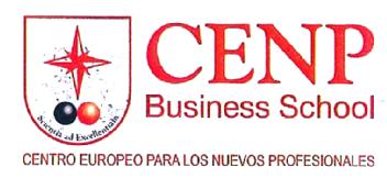 CENP BUSINESS SCHOOL CENTRO EUROPEO PARA LOS NUEVOS PROFESIONALES