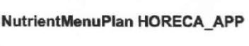 NUTRIENTMENUPLAN HORECA_APP