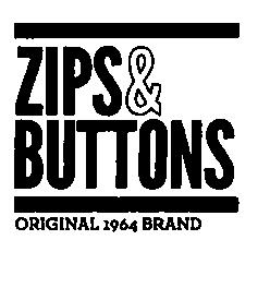 ZIPS&BUTTONS ORIGINAL 1964 BRAND