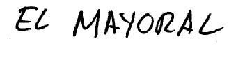 EL MAYORAL
