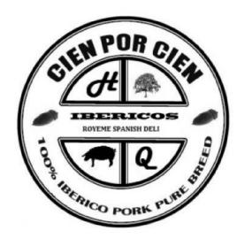 CIEN POR CIEN H IBERICOS ROYEME SPANISH DELI Q 100% IBERICO PORK PURE BREED
