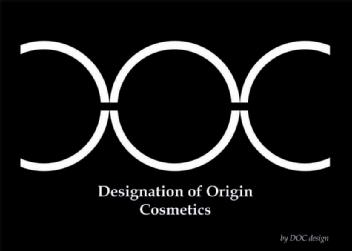 DESIGNATION OF ORIGIN COSMETICS BY DOC DESIGN